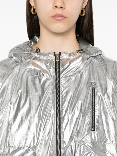 Iro Coats Silver In Silver