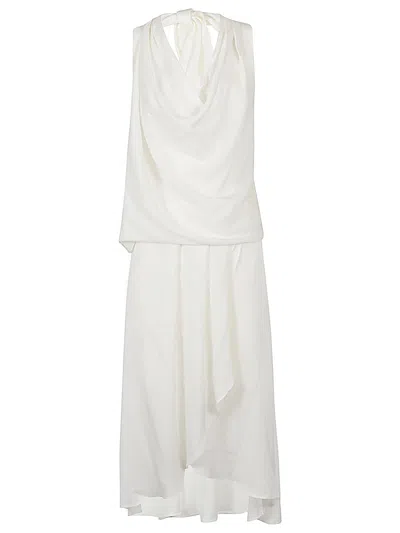 Silk95five Silk95 Five Worth Ave Silk Short Dress In White