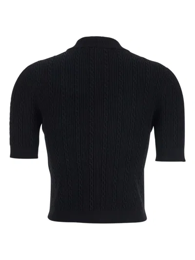 Balmain Sweaters Black In Black