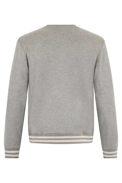 Moorer Marten Sweatshirt In Gray