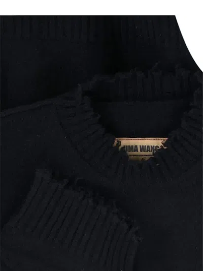 Uma Wang Sweaters Black In Black
