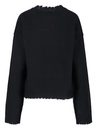 Uma Wang Sweaters Black In Black