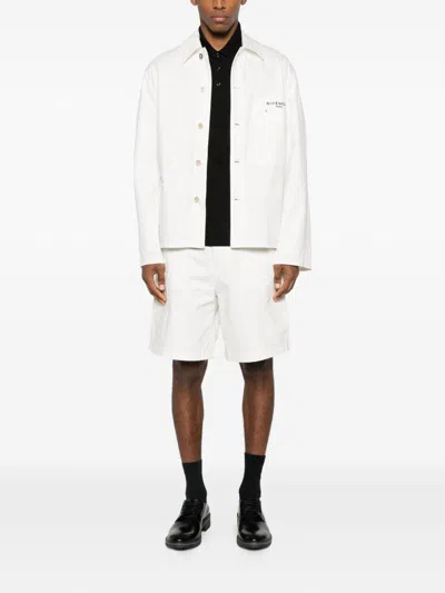 Givenchy Coats White In White
