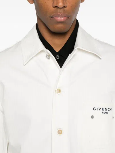 Givenchy Coats White In White
