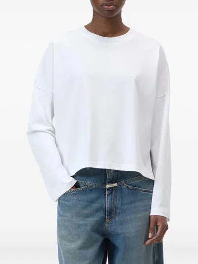 Closed Sweaters White In White