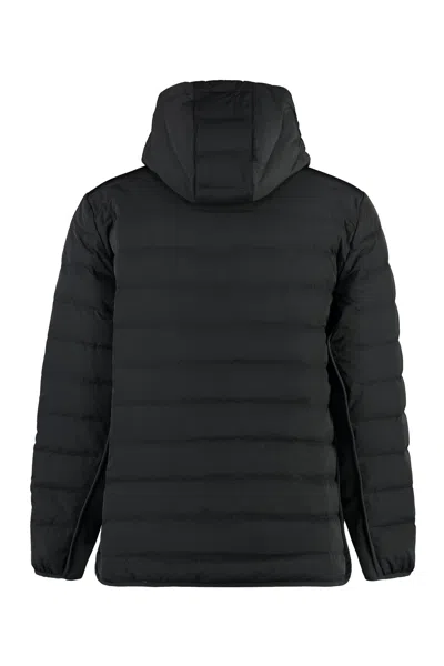 Thom Browne Zip-front Padded Jacket In Black