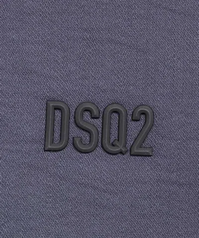 Dsquared2 Logo-rubberised Sweatshirt In Blue