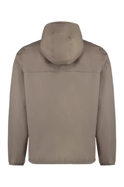 K-way Le Vrai 4.0 Claude Warm Jacket In Beige In Brown