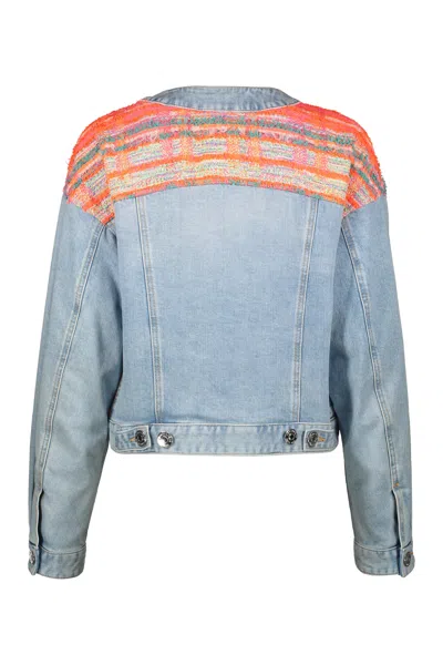 Dsquared2 Denim Jacket In Blue