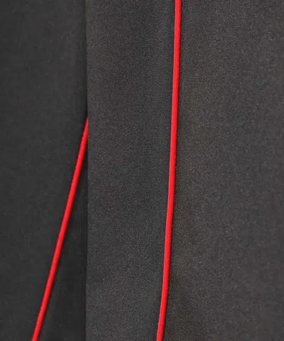 Ferragamo Black Polyester Blend Jacket In Black