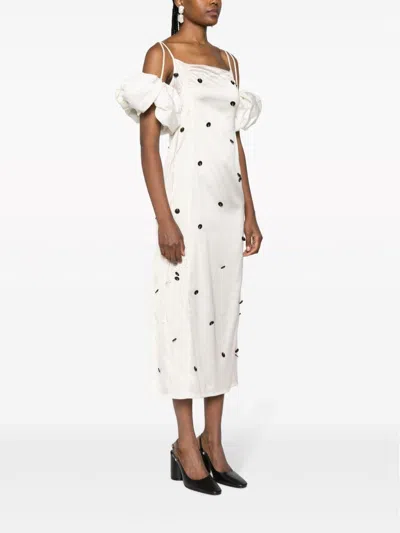 Jacquemus Dresses White In White
