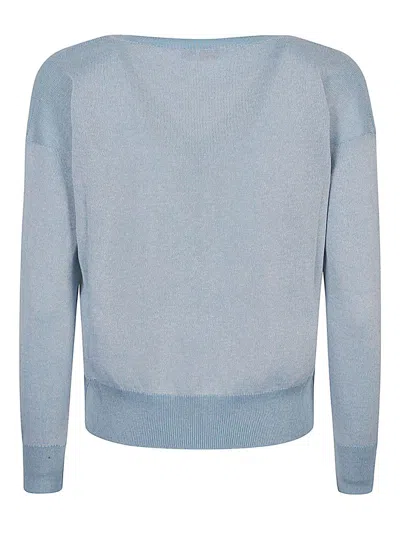 Base Sweaters Clear Blue In Blue