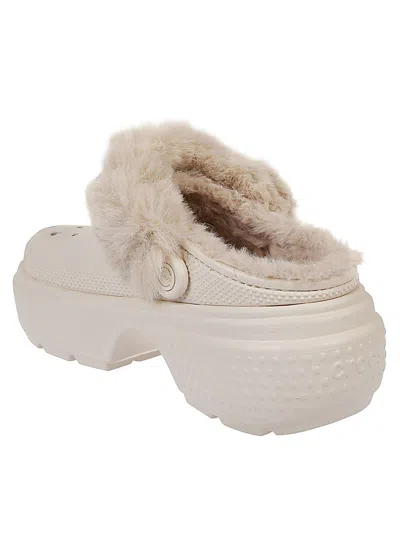 Crocs Sandals Grey In Neutral