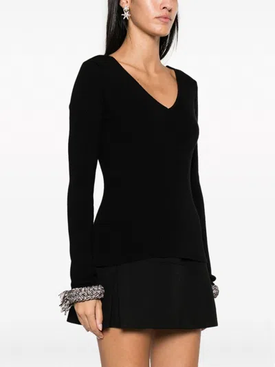 Giuseppe Di Morabito Sweaters Black In Black