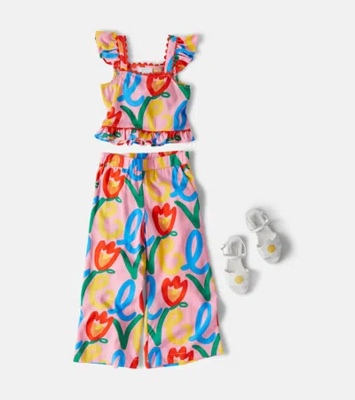 Stella Mccartney Printed Pants In Multi