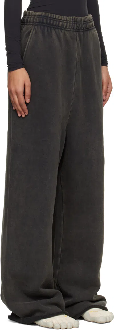 Entire Studios Black Full Sweatpants In Black