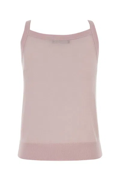 Max Mara Cosetta Sequin-details Tank Top In Pink