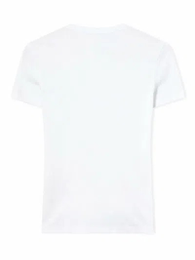 Off-white Off White Off Stamp Rib Basic Tee White Black In White
