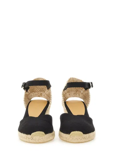 Castaã±er Carol Ankle-strap Espadrilles In Black