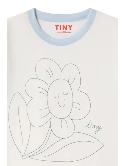 Tinycottons Tiny Flower T-shirt In White