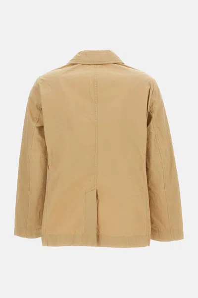 Casey Casey Single-breasted Jacket In Brown