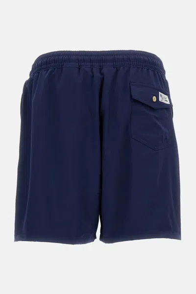 Polo Ralph Lauren Traveler Classic Swim Trunks In Blue
