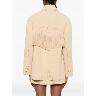 Ermanno Scervino Jacket In Neutral