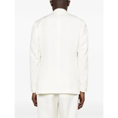 Lardini Strong Attitude Double-breasted Jacket In Neutral