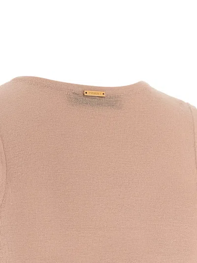 Twinset Sequin Top In Pink