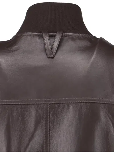 Valstar Buttoned Flap-pocket Jacket In Brown