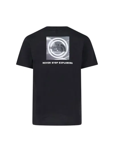 The North Face Mens Box Nse Celebration Short-sleeve Cotton-jersey T-shirt Tnf Black