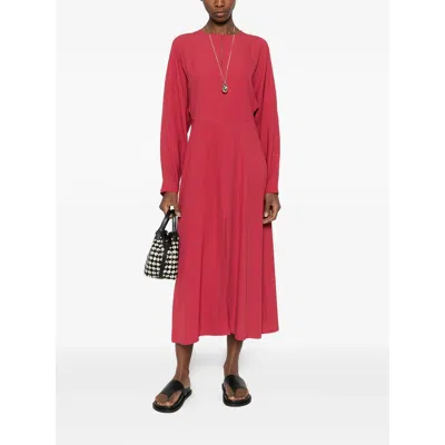 Joseph Hills Cut-out Crepe Midi Dress In Multi