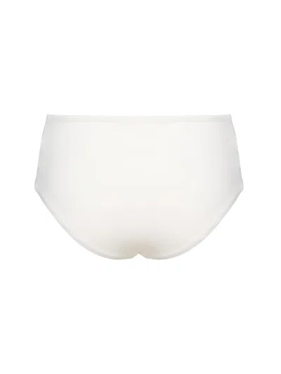 Christopher Esber Gathered Bikini Bottom In White