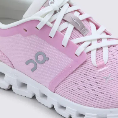 On Petal Sand Cloud 4 Sneakers In Pink