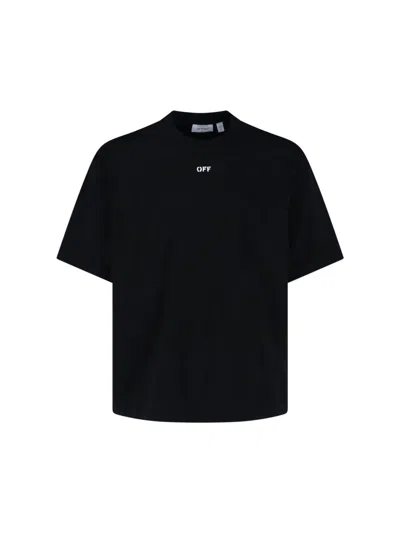 Off-white Chain Arrow T-shirt In Black