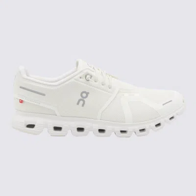 On Cloud 6 Panelled Mesh Sneakers In White