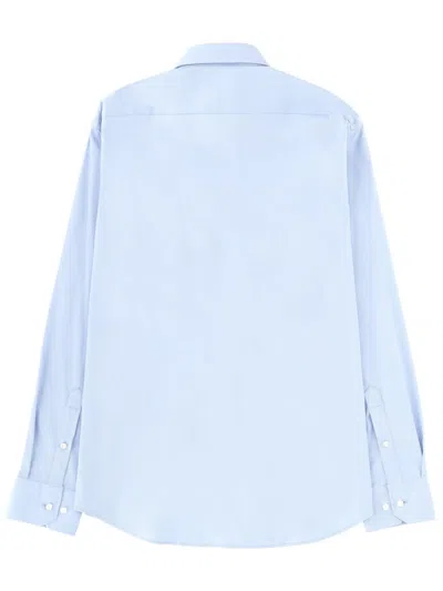 Hugo Boss Slim-fit Shirt In Structured Performance-stretch Jersey In Multi