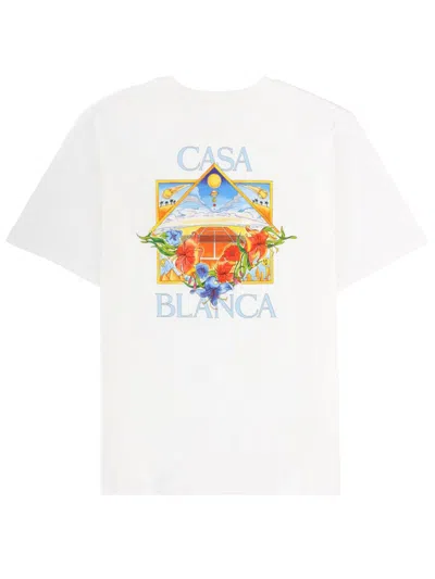 Casablanca Golden Goose Star-printed Leather Sneakers Stardan In Multi