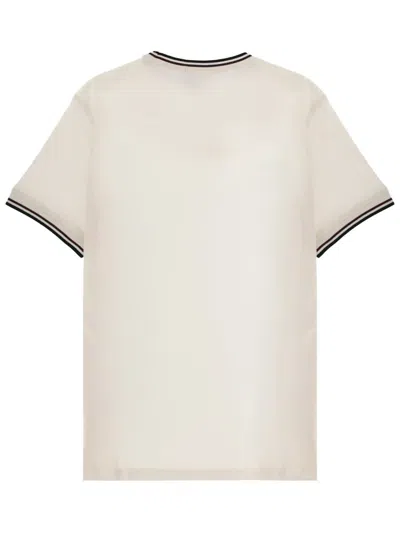 Fred Perry T-shirt Con Logo In White