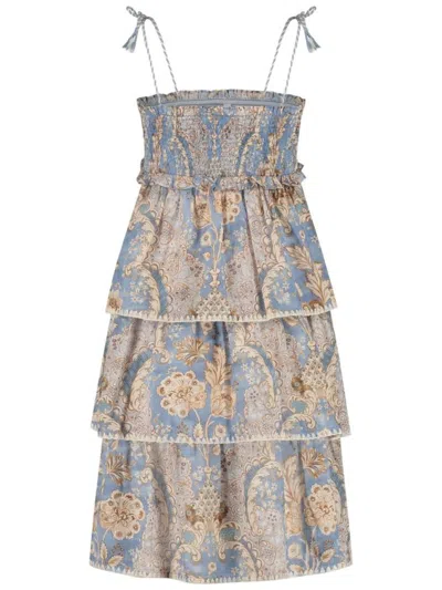Zimmermann Vestito Daylight In Multi