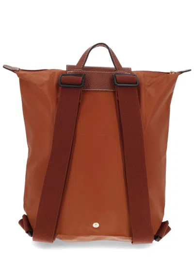 Longchamp Le Pliage Original Backpack In Brown