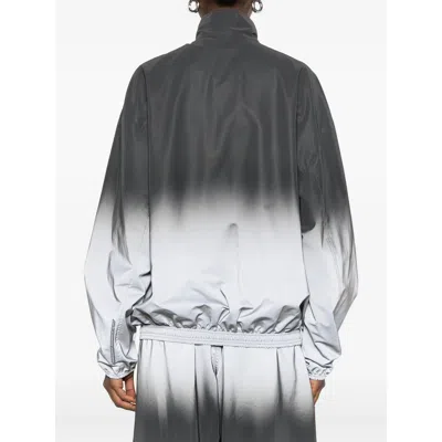 Alexander Wang Reflective Track Jacket In Multi