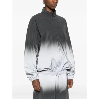 Alexander Wang Reflective Track Jacket In Multi