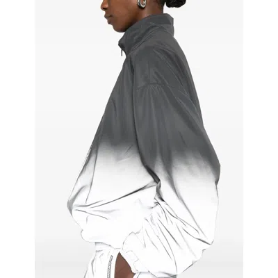 Alexander Wang Reflective Track Jacket In Multi