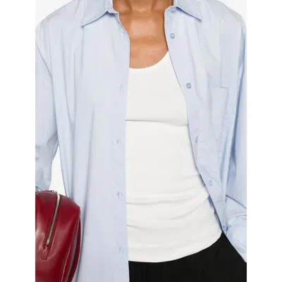 By Malene Birger Ribbed Scoop Neck Sleeveless Tank In White