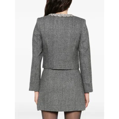 Self-portrait Outerwear In Gray