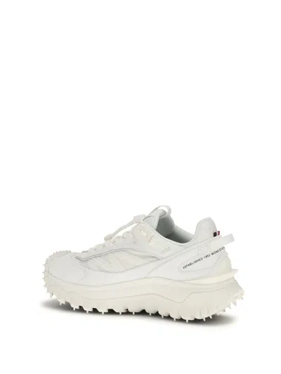 Moncler Waterproof Trailgrip Gtx Sneakers With Carbon Fiber In White