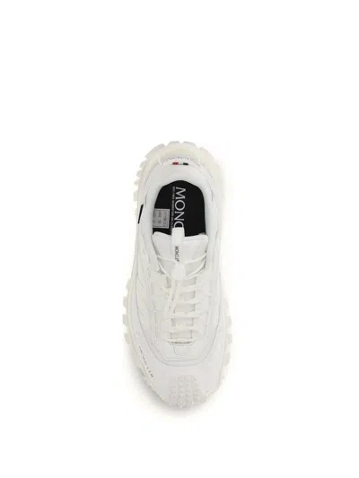 Moncler Waterproof Trailgrip Gtx Sneakers With Carbon Fiber In White