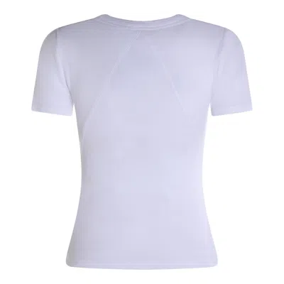 Rag & Bone White Cotton T-shirt In White