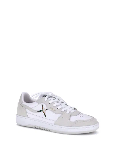 Axel Arigato Dice Lo Bee Bird Sneakers In White Leather In Multi